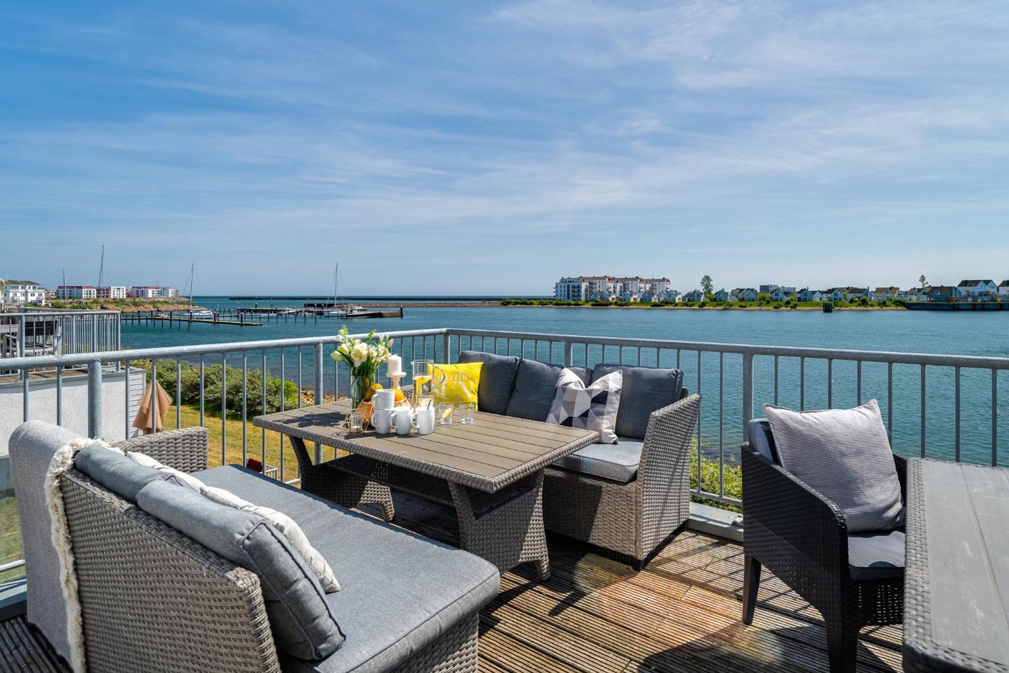 Ferienwohnung Harbourviews Olpenitz Eksteriør bilde